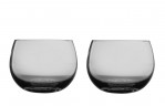  Skrufs glasbruk Gino grå selterglas 20 cl 2-pack 
