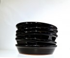  Blomfat i keramik Svart 15 cm 