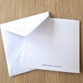  Styvmorsviol - Dubbelt kort med kuvert 
